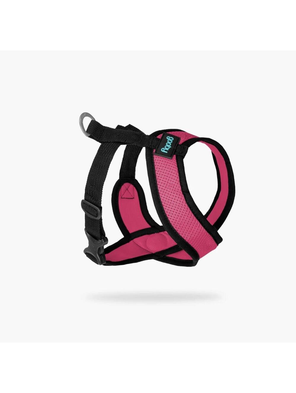 Gooby Comfort X Harness, Flamingo Pink, Large (17-22.5") New With Tags